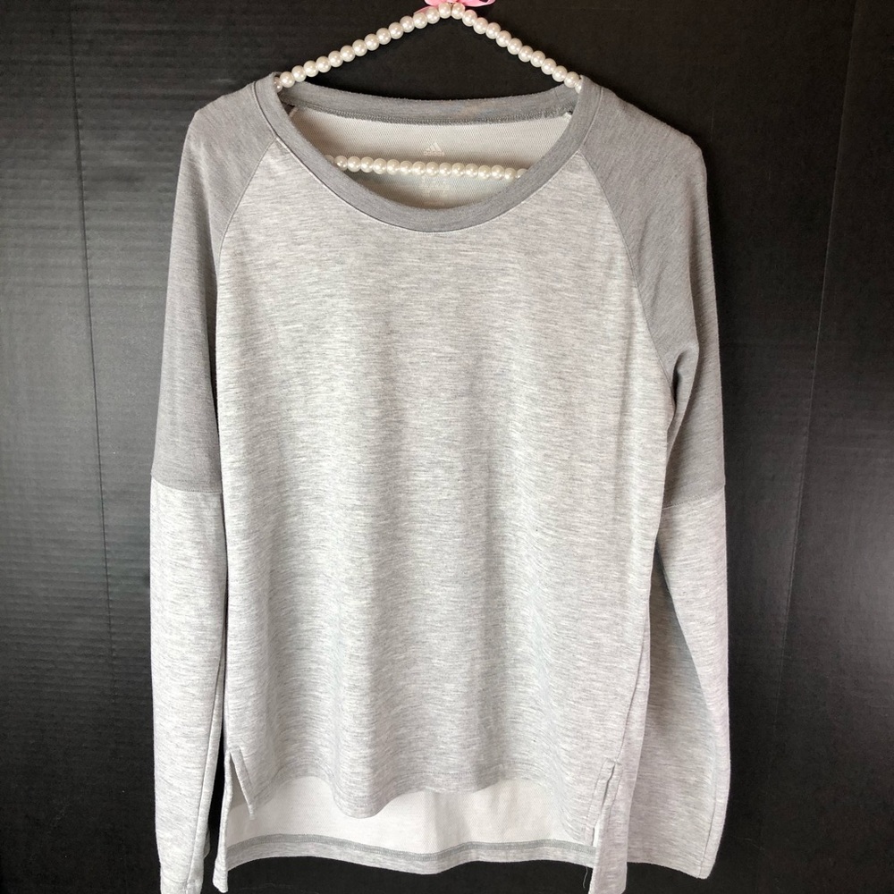 Adidas Climate Long Sleeve Baseball Shirt Top Tee